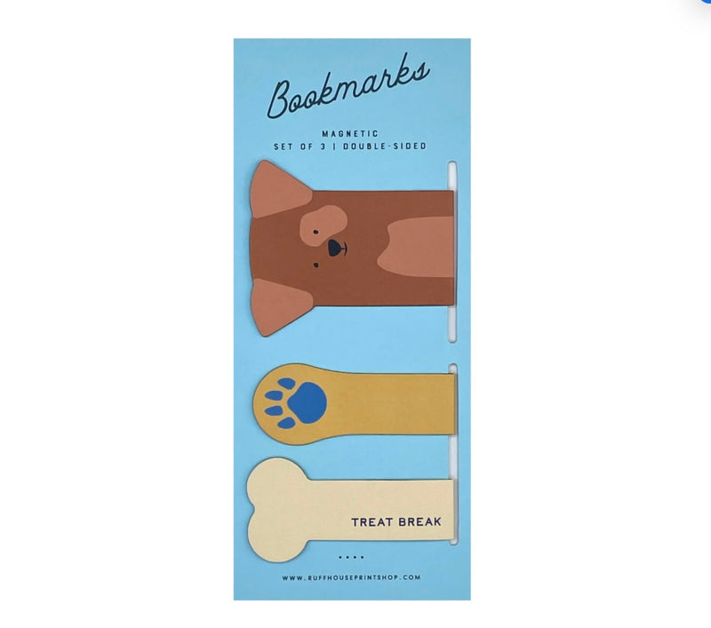 Dog Magnetic Bookmarks