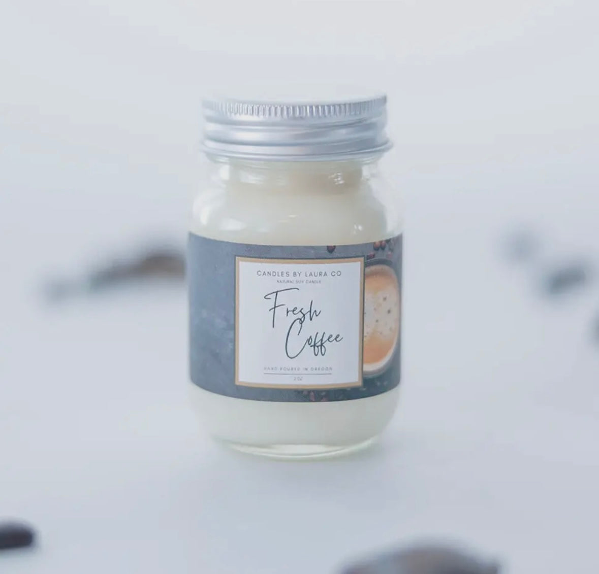Mini Mason Jar Soy Candle