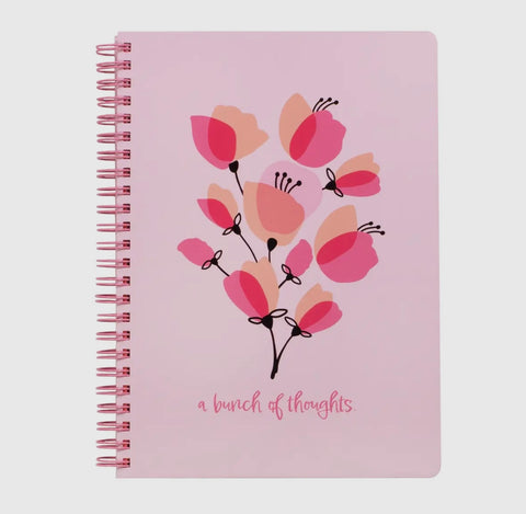Spiral Notebook - Mixed Floral