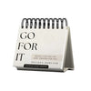 Go For It Inspirational Perpetual Calendar