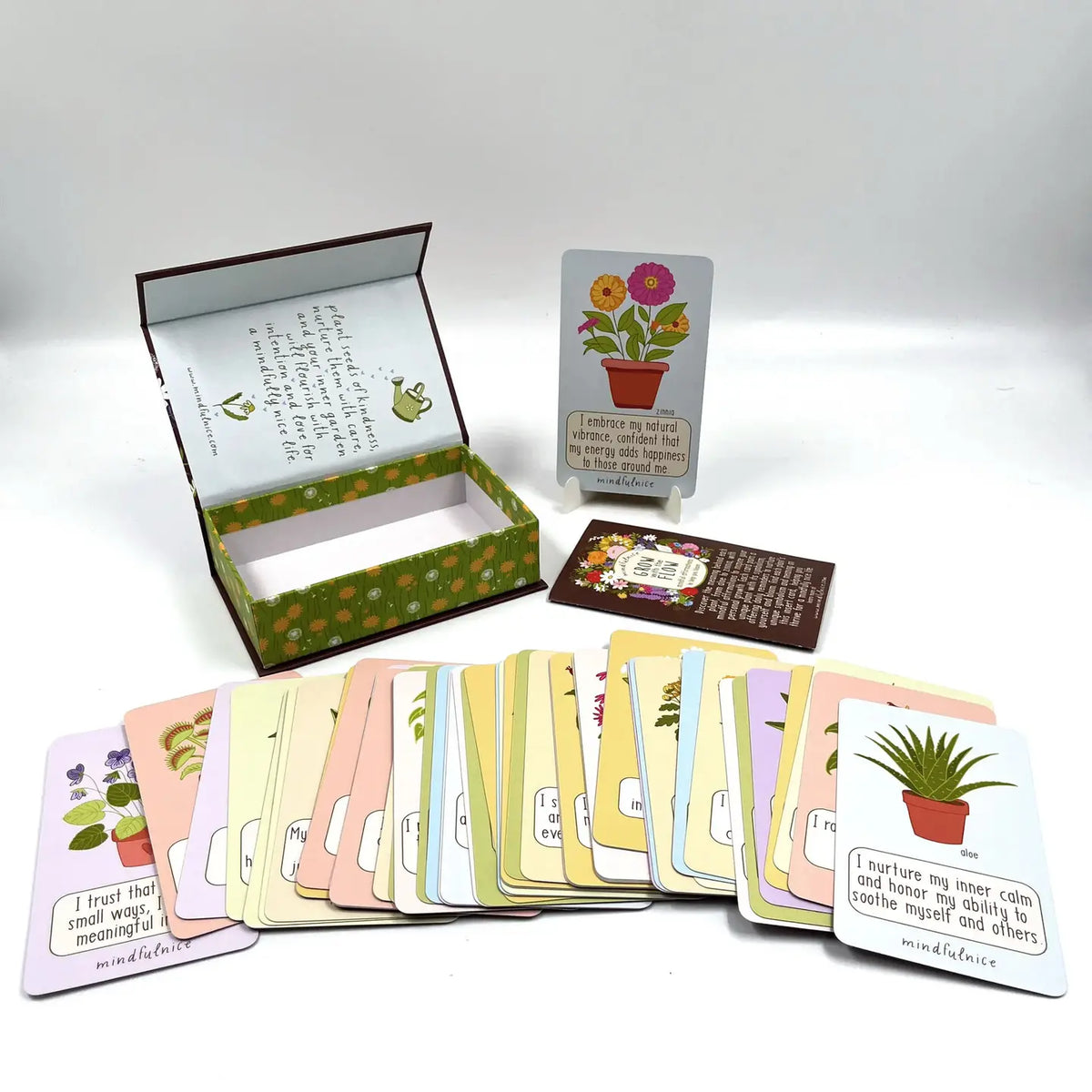 Grow with the Flow Affirmation Cards to Help You Bloom