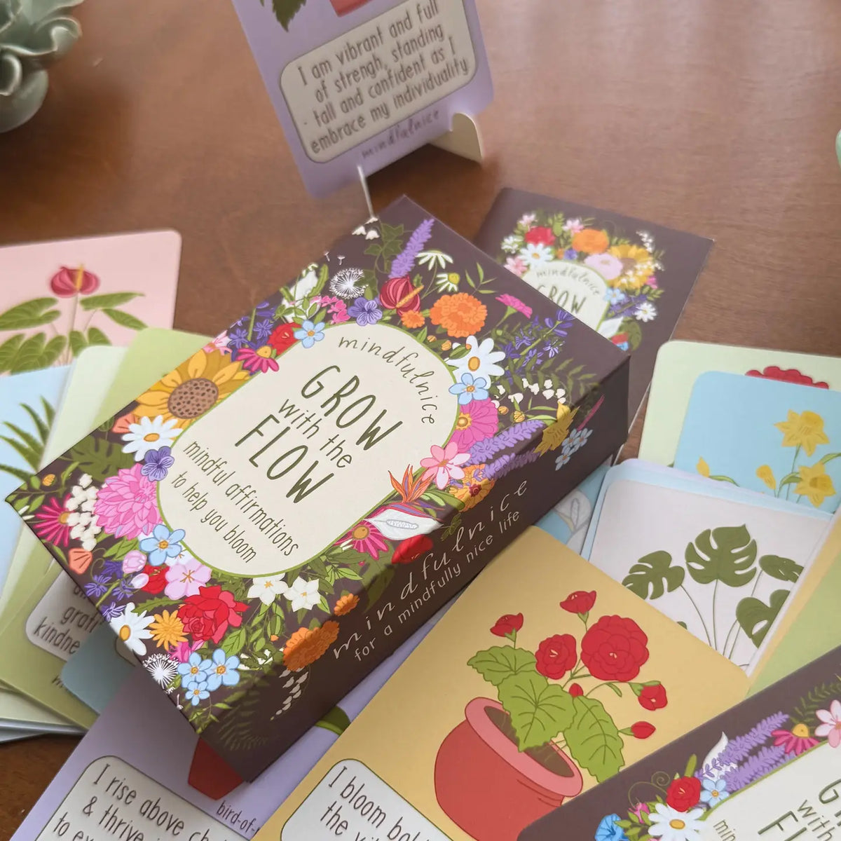 Grow with the Flow Affirmation Cards to Help You Bloom