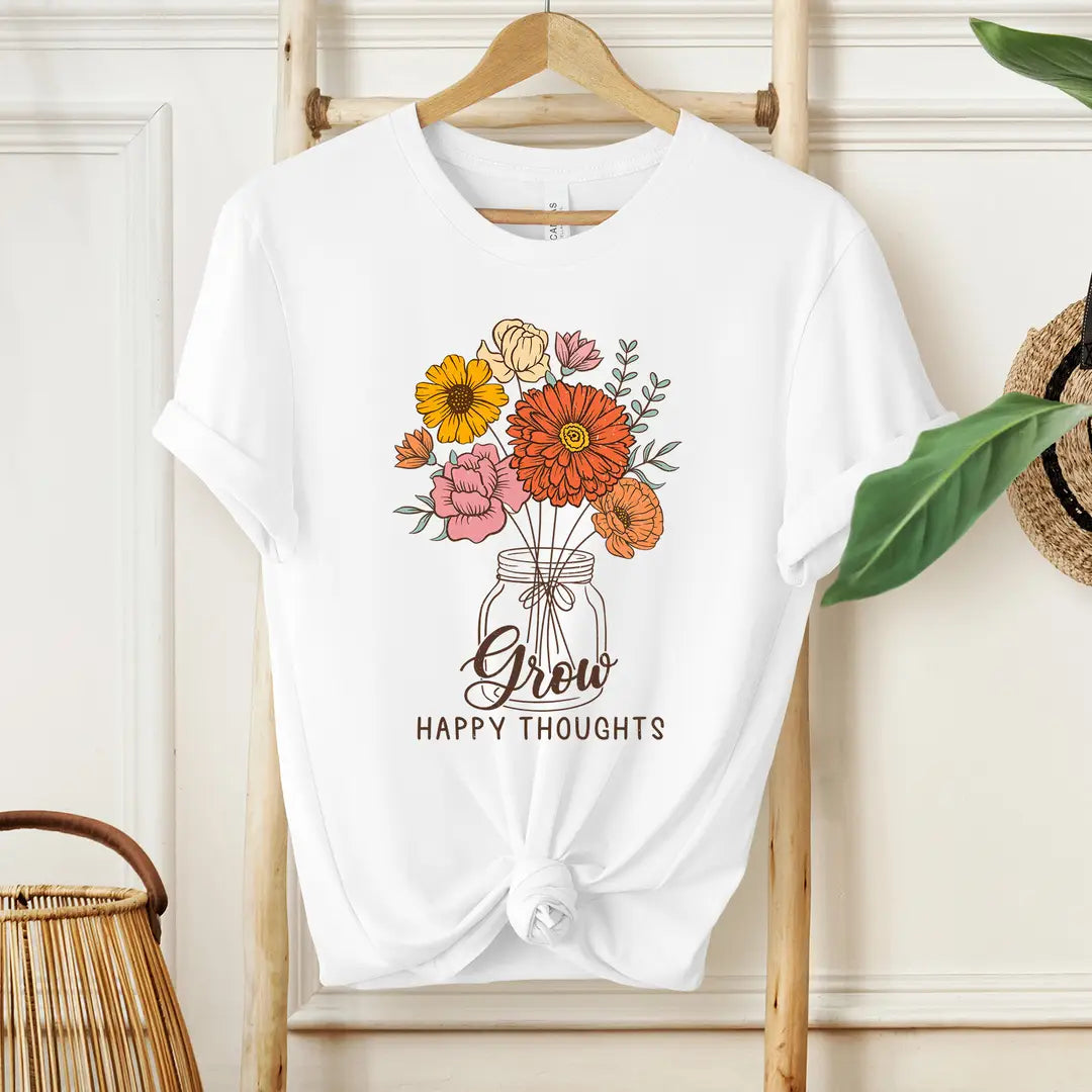 Grow Happy Thoughts Tee