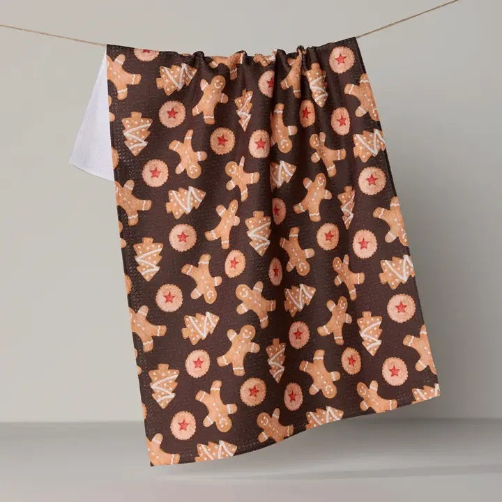 Geometry Holiday Kitchen Towel