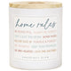 Home Rules Candle