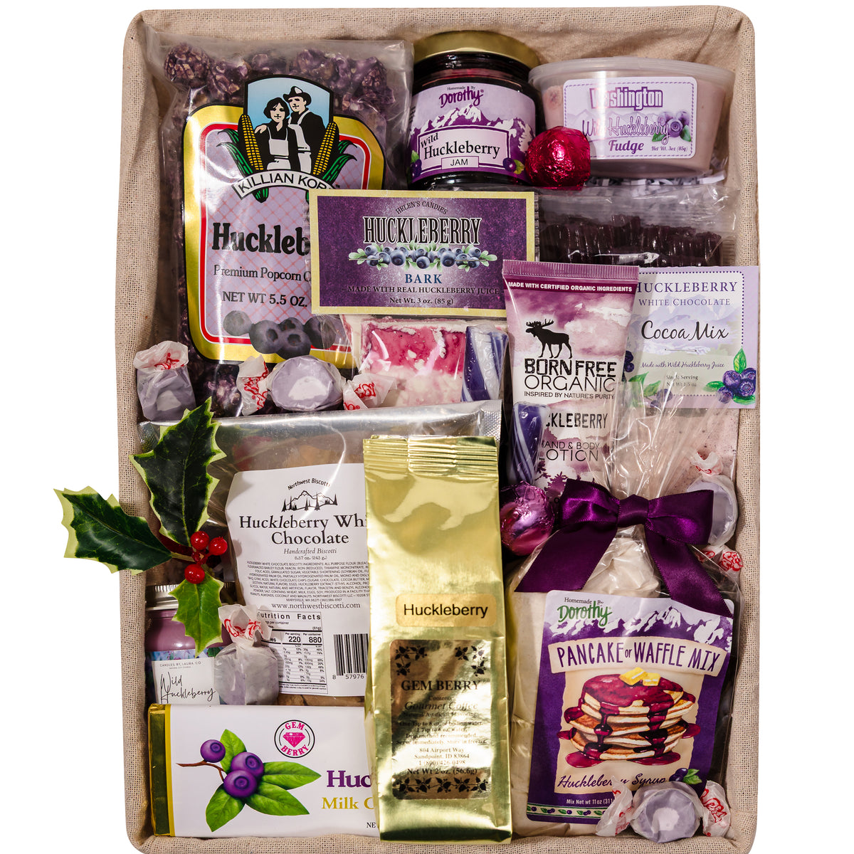 Holly Berry and Huckleberry