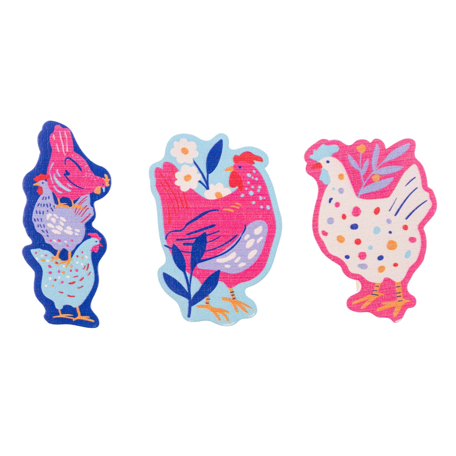 Chickens Shaped Magnetic Chip Clips