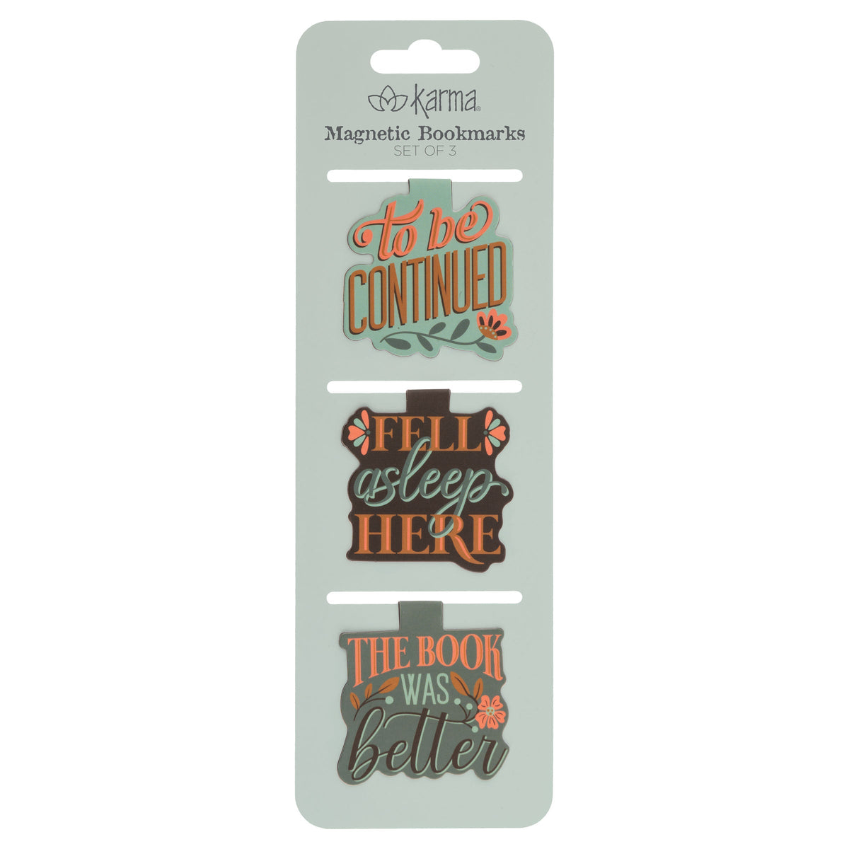Magnetic Bookmarks Set