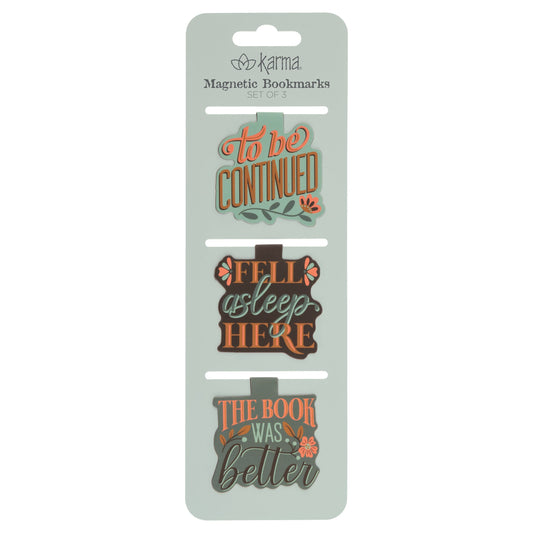 Magnetic Bookmarks Set