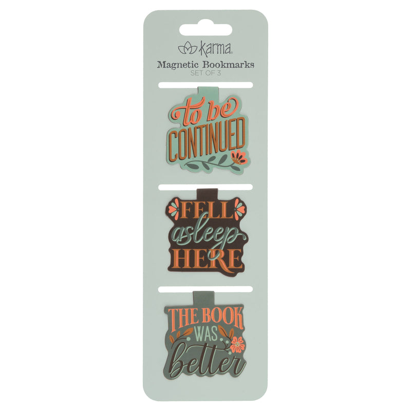 Magnetic Bookmarks Set