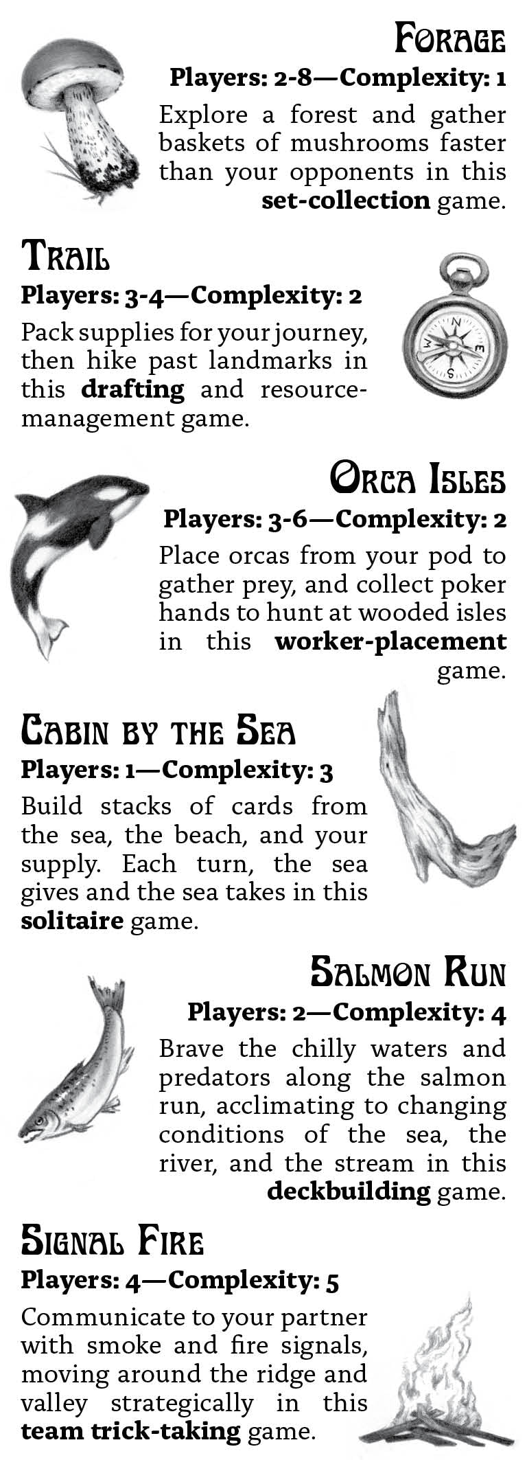 PNW: Card Games Inspired by the Pacific Northwest