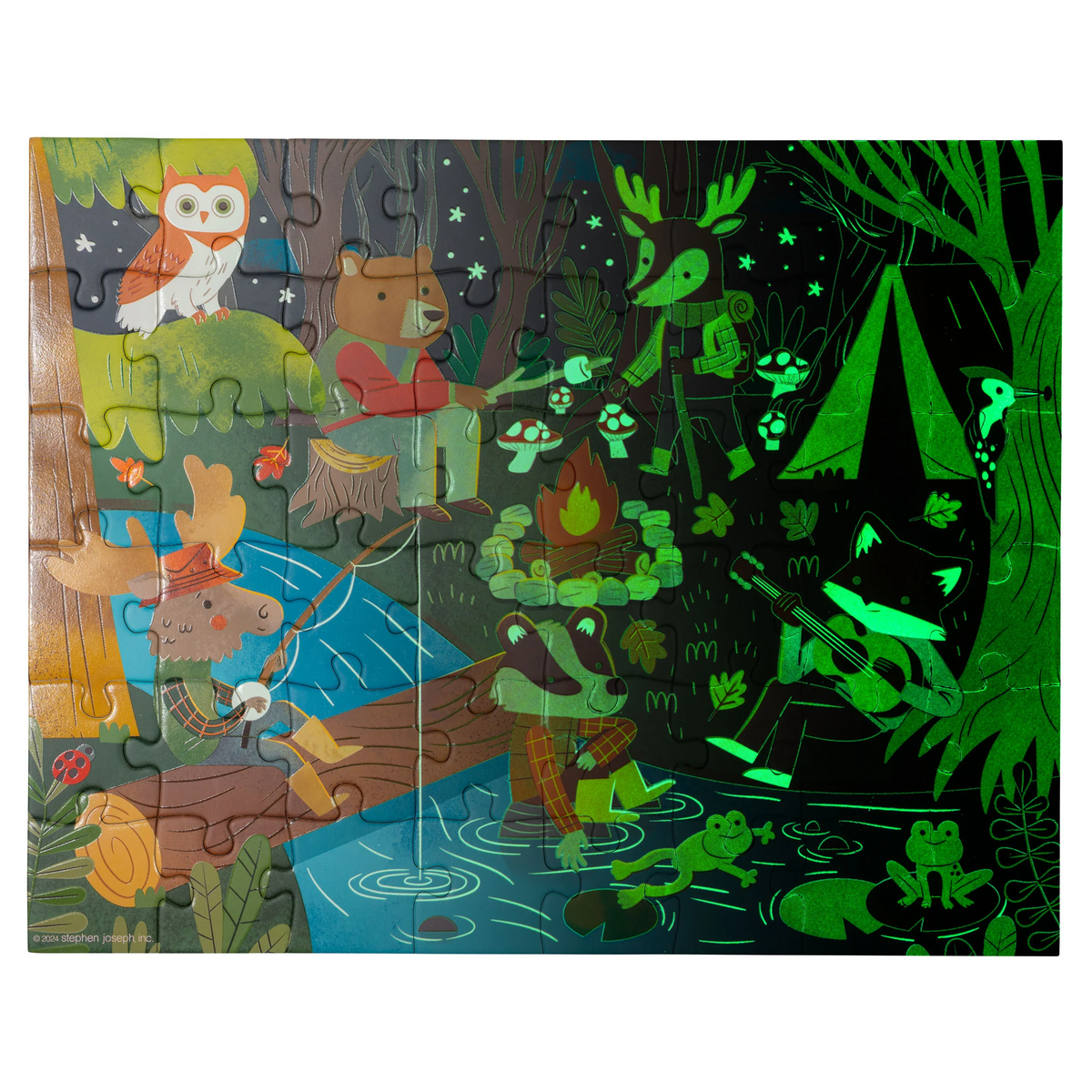 Glow In The Dark Puzzle - Outdoors
