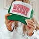 Trucker Hat - Merry Checkered