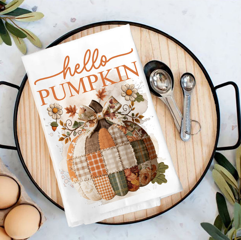 Fall Tea Towel