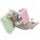 Critter - Reading Pillow Mouse
