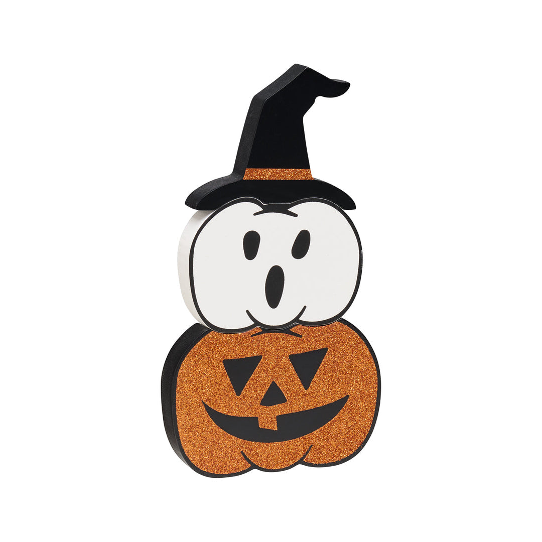 Stacked Jack-O-Lantern Decor