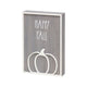 Fall Pumpkin Laser Block Sign