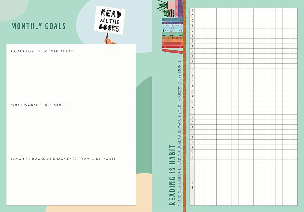 Recommend Reads Undated Planner