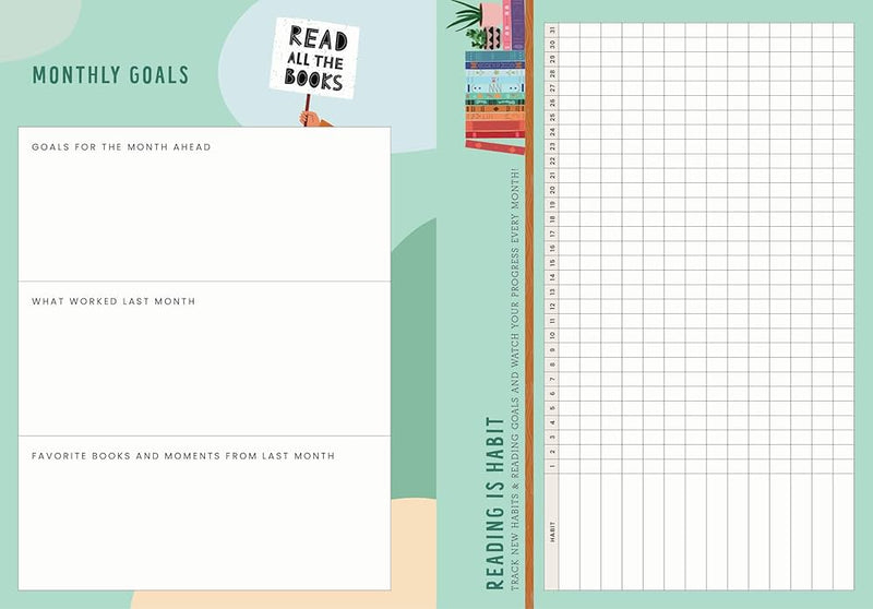 Recommend Reads Undated Planner