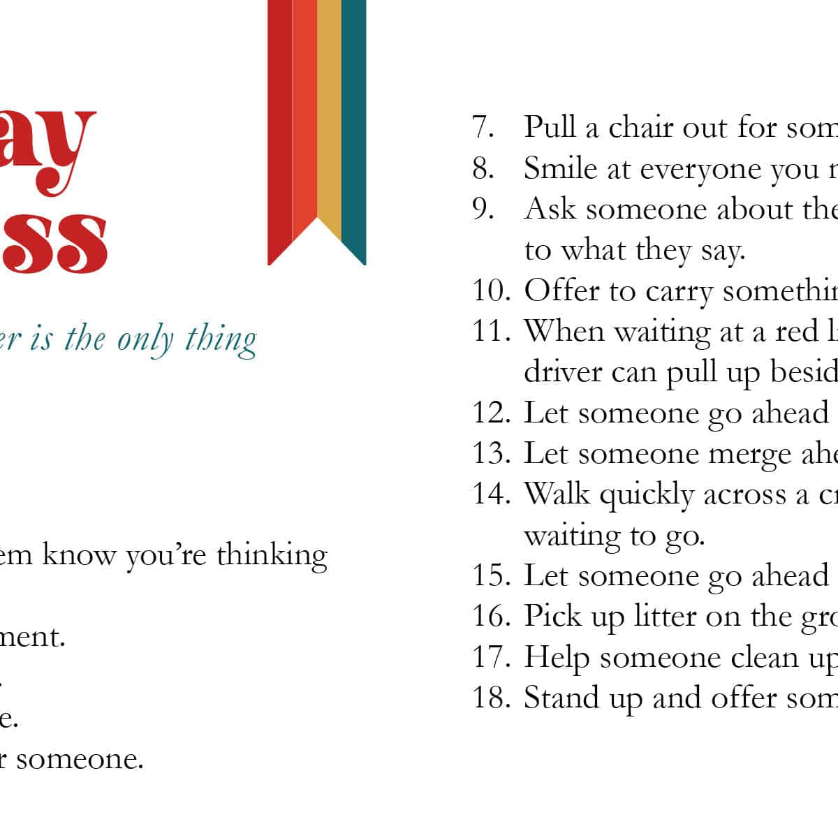 1001 Ways to Be Kind Gift Book