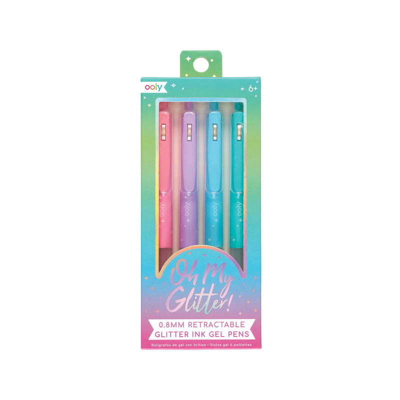 Oh My Glitter! Retractable Gel Pens
