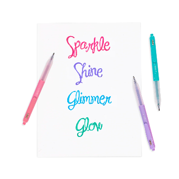 Oh My Glitter! Retractable Gel Pens