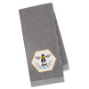 Bee Embellished Dishtowel