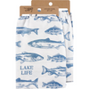 Kitchen Towel - Lake Life with Fish