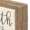 Faith Over Fear Mini Box Sign