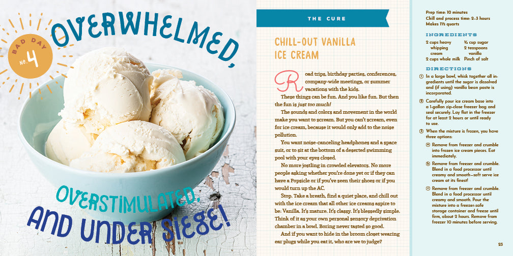 Bad Day Ice Cream Cookbook