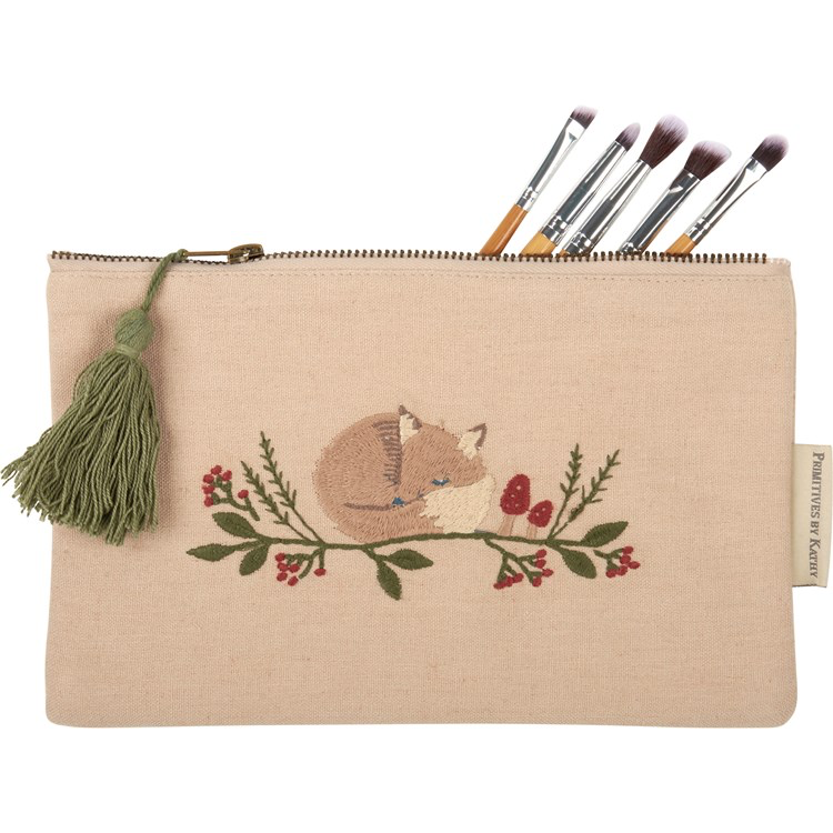 Zipper Pouch - Napping Fox