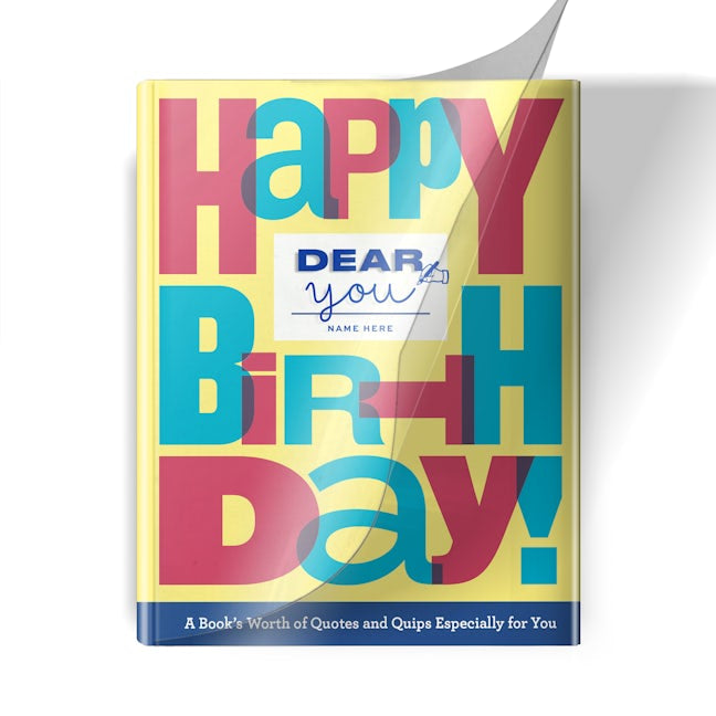 Dear You: Happy Birthday Fill-in Gift Book