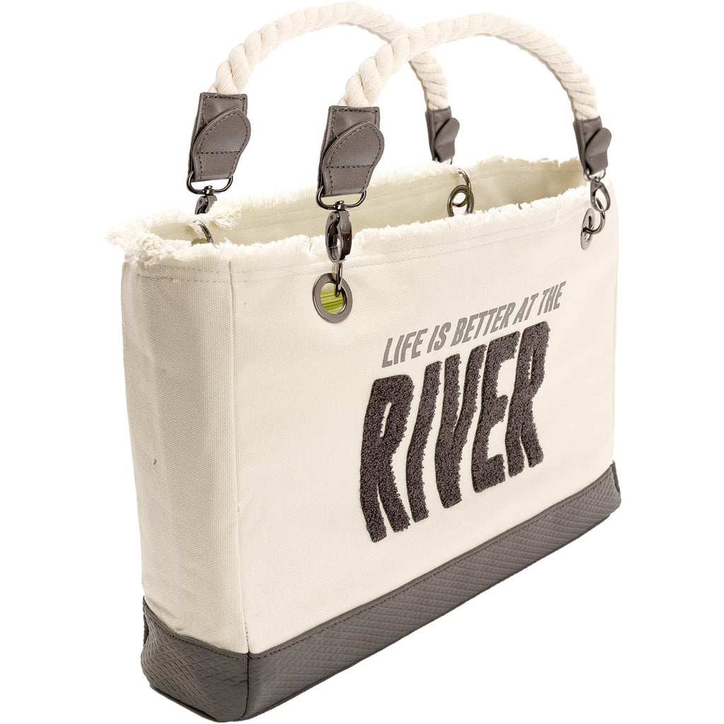 River Canvas Tote