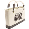 River Canvas Tote