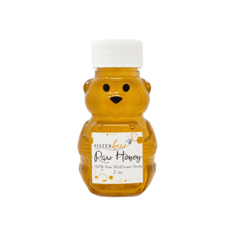2oz Raw Honey Bear