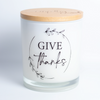 Give Thanks Candle