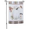 Garden Flag White Pumpkin