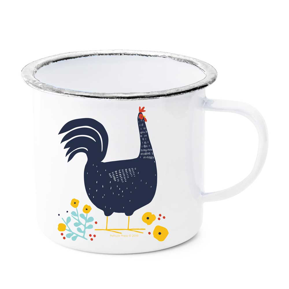 Enamel Mug - Rooster