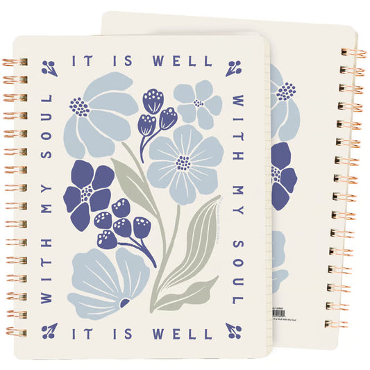 Spiral Notebook - It is Well