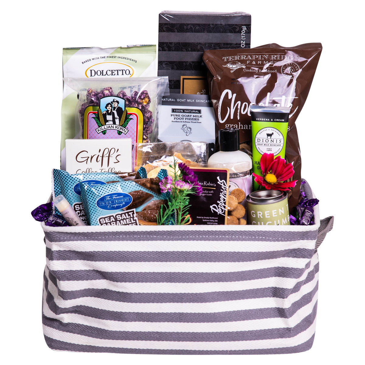 Relax and Renew Gift Basket
