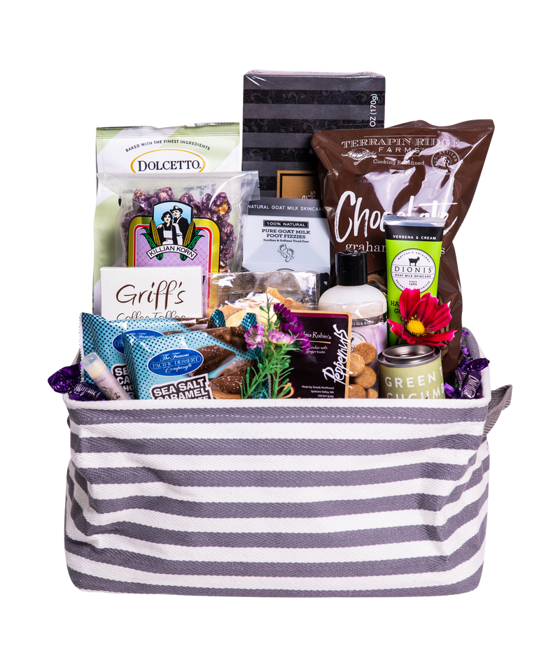 Relax and Renew Gift Basket