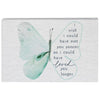 Loved Longer Butterfly Block Sign