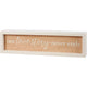 Our Love Story Never End Inset Box Sign