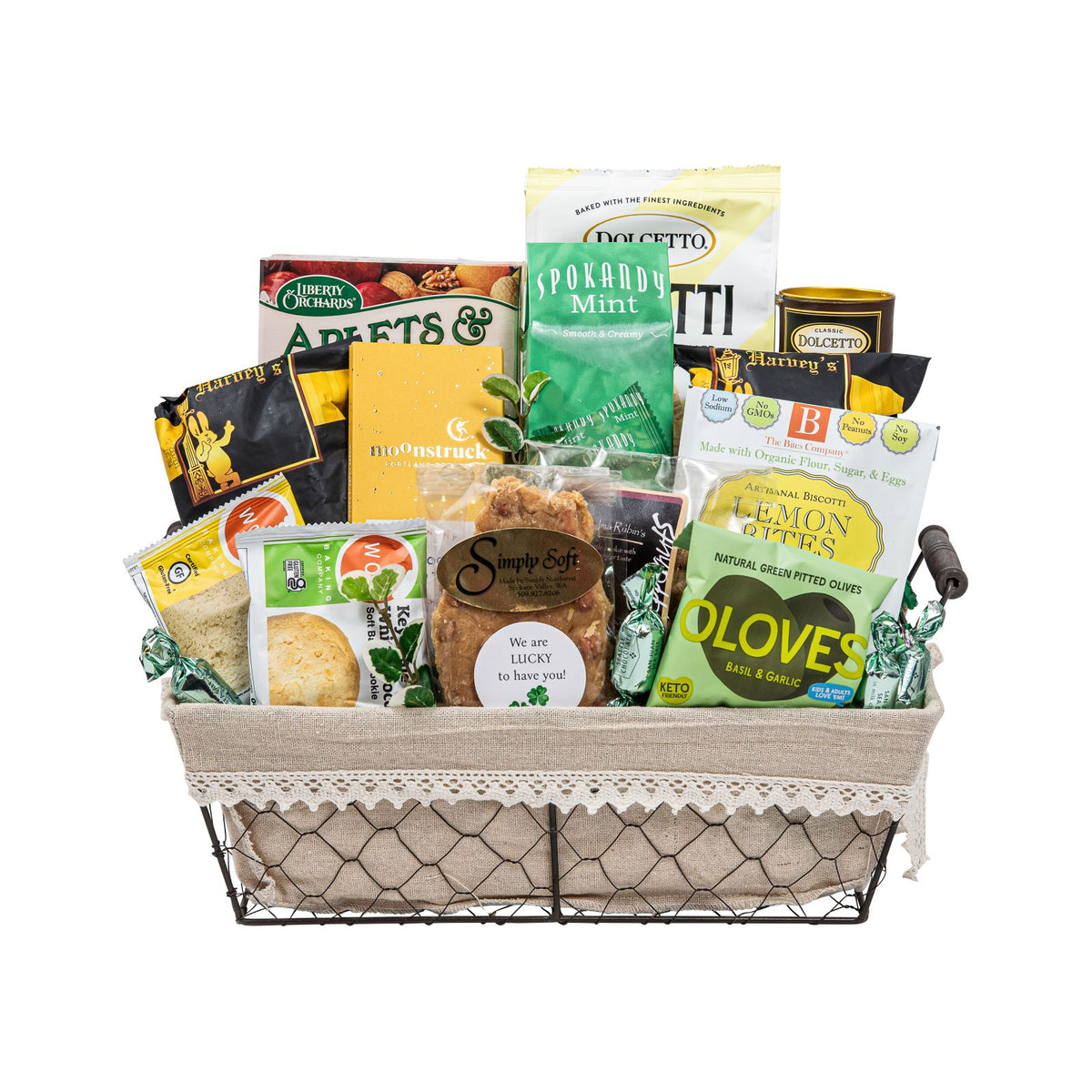 We are Lucky to Have You Gift Basket