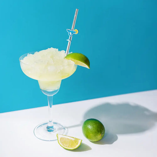 Margarita Cocktail Recipe Straws