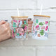 Mom Daily Affirmations Glass Mug Tumbler
