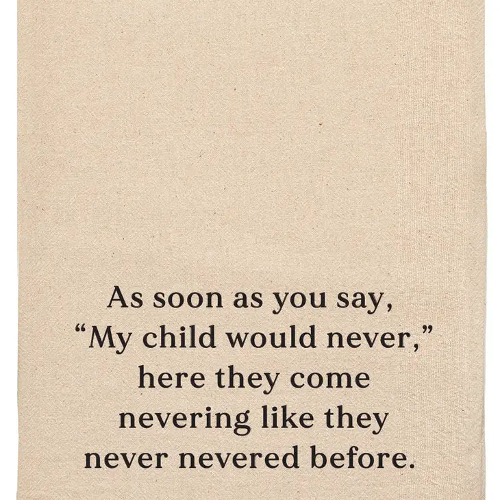 Funny Flour Sack Tea Towels