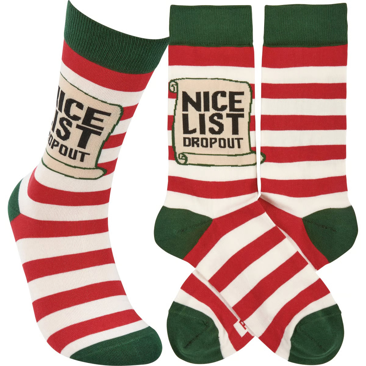 Socks - Nice List Dropout