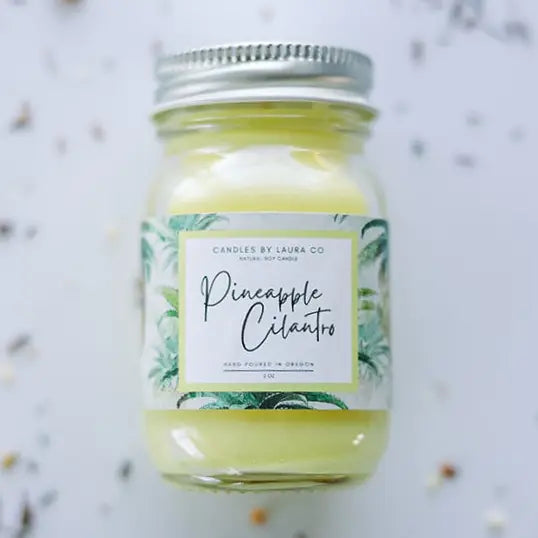 Mini Mason Jar Soy Candle