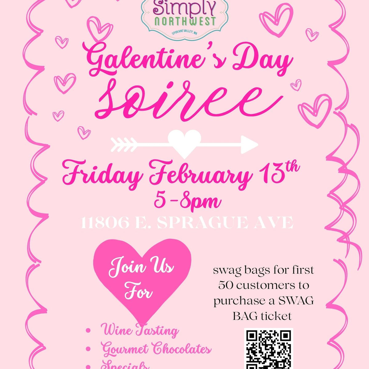 Galentine's Day Soiree Swag Bag Ticket
